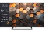 PEAQ LED Flat TV, Fernseher 40 Zoll (Diagonale 100 cm) mit Full-HD als SMART TV -