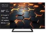 Peaq Smart TV 32 Zoll LED TV mit Full HD Aufl&ouml;sung, Google TV und HDR10 - Schwarz