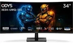 ODYS XE34-UWQ-120 Gaming Monitor, UWQHD, 120 Hz, 1ms, Adaptive Sync, HDR10
