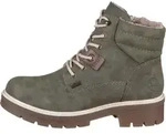 Rieker Schn&uuml;r-,Zug-u.Schnallenstiefel in gr&uuml;n, Gr. 36 - Gr&uuml;n/Braun - 36