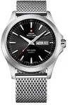 Swiss Military SMP36040.01 Herrenuhr 42mm 5ATM - Silber