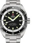 Swiss Military SMA34100.02 Diver Titanium Automatik Herrenuhr 42mm 30ATM