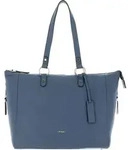 PICARD Schultertasche mit Laptopfach Java Shopper Denim blaugrau - Blau