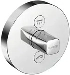 KLUDI 387120538 PUSH UP-Arm. mit Rotationskartusch - Silber