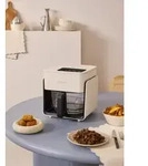 AIR FRYER STUDIO CRYSTAL - 4,2L Glas-Hei&szlig;luftfritteuse mit optionalem Dampfgarer