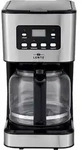 Kaffeemaschine Edelstahlfront und LCD Display Lentz - Silber