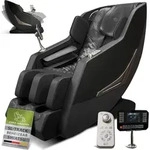 Juskys Massagesessel Paros, elektrisch mit W&auml;rmefunktion & Bluetooth &ndash; Schwarz -