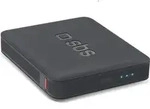 SBS 5000-mAh-Powerbank von hoher Dichte, Schwarz - Schwarz