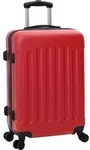 vidaXL Koffer mit Schloss 3 Stk. Rot 50 x 31 x 78 cm ABS Kunststoff - Rot
