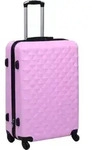 vidaXL Hartschalen-Trolley-Set 3 Stk. Rosa ABS - Rosa