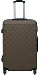vidaXL Hartschalen-Trolley-Set 3 Stk. Braun ABS - Braun