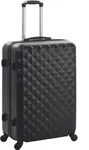 vidaXL Hartschalen-Trolley-Set 3 Stk. Schwarz ABS - Schwarz