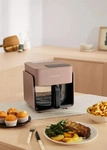 CREATE - AIR FRYER STUDIO CRYSTAL - 4,2L Glas-Hei&szlig;luftfritteuse mit optionalem