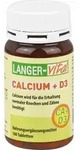 LANGER-vital Calcium 400 mg + D3 Tabletten zur Erhaltung normaler Knochen und Z&auml;hne,