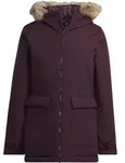 Adidas Damen Synthetik-Winterjacke Utilitas HG8721 mit Kapuze - Braun - 164