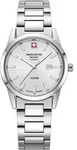 Swiss Alpine Military Damen Uhr Analog Quarz 7767.1132SAM Edelstahl - Silber