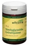 allcura Stevia Extraktpulver, 15 g Pulver