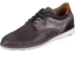 Bullboxer Herren eleganter Schn&uuml;rer in Grau, Gr&ouml;&szlig;e 43 - Braun - 43