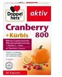Doppelherz Cranberry 800 + K&uuml;rbis + Vitamin C, 30 Kapseln, antioxidativer Schutz