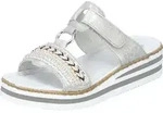 Rieker damen sandalen Pantolette grau in Gr. 40 - Grau - 40
