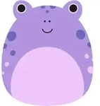 Squishmallows Kaulquappe, Figur, 1 Jahr(e) - Violett
