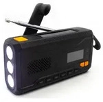 Denver SCD-2033 DAB+ Notfallradio mit Bluetooth, Solar & Handkurbel, FM Radio,
