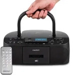 MEDION DRX-1 Plus Boombox (tragbares DAB+ UKW Radio, Bluetooth, CD-Player, MP3,