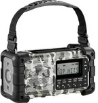 Sangean MMR-99 DAB+ Artic Camo Notfall/Kurbel/Solar Radio - Gr&uuml;n