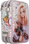 TOPModel COWGIRL, Hartschalenetui f&uuml;r Stifte, Zink, Polyester, Papier, Gummi,