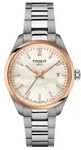 Tissot PR 100 34mm Silber Gold Damenuhr - Silber