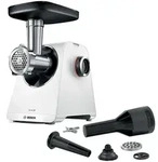 Bosch Serie 6 MFWS607W, 500 W, Wei&szlig;, 8 mm, 3,5 kg/min, 1 m, Edelstahl - Wei&szlig;