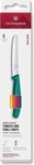 Victorinox Swiss Classic, Fr&uuml;hst&uuml;cksmesser, Br&ouml;tchenmesser Set 6teilig, Scharfe