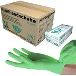 SFM &reg; GREENLETS : S Nitrilhandschuhe puderfrei F-tex gr&uuml;n (1000) - Gr&uuml;n - S