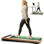 Sportstech Laufband sWalk | LED-Feedback | 1-8 km/h Geschwindigkeit - Hellbraun