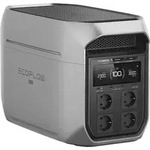 EcoFlow DELTA 3 Max Plus Powerstation - Schwarz/Silber