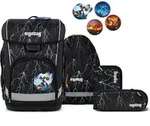 Ergobag cubo light Super ReflektB&auml;r Set - Schwarz