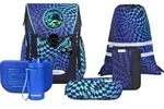 McNeill Primo Gamer Schulranzen Set 9tlg. - Blau