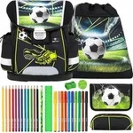 Belmil Schulranzen Set Fu&szlig;ball "Champion`s Kick" 1.Klasse Jungen Einschulung