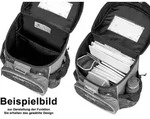 Belmil Mini-Fit ergonomisches Schulranzen-Set 4-teilig "Football 4" mit Brustgurt -