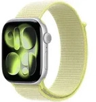Apple MFFL4ZM/A Intelligentes tragbares Accessoire Band Gelb Nylon, Recyceltes