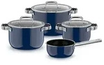 WMF Fusiontec Mineral Pro Topf-Set 4-teilig Tim Raue Edition - Blau