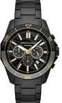 Armani Exchange Spencer Chronograph Herrenuhr - Schwarz