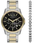 Armani Exchange Herrenuhr Armani Exchange Banks Chronograph SET Herrenuhren