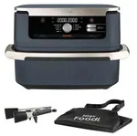Ninja AF500EUCYD FlexDrawer Hei&szlig;luftfritteuse 10,4L blau