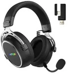HATOR Hypergang 3 Wireless Gaming-Headset &ndash; Hi-Res Audio, Hybrid ANC, 45h Akku,