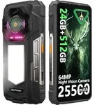 Ulefone Armor 33 Outdoor Handy AI Smartphone 25500mAh 66W 24GB+512GB 6,95" FHD+ 120Hz