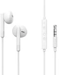 Hama Kopfh&ouml;rer Noble, Earbuds, 3,5mm, Wei&szlig; - Wei&szlig;