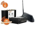 SELFSAT MWR 6550 5G Cat 19 WiFi 6 WLAN Router bis 3,4 Gbps inkl. SHARK 5G Antenne
