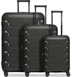 SMARTBOX Edition 01 Trolley Set Exp. 3-teilig Black schwarz 55cm - Schwarz