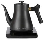 Elektrischer Wasserkocher CHiATO flowPLAY Classic, 0.6 l &ndash; Schwarz - Schwarz